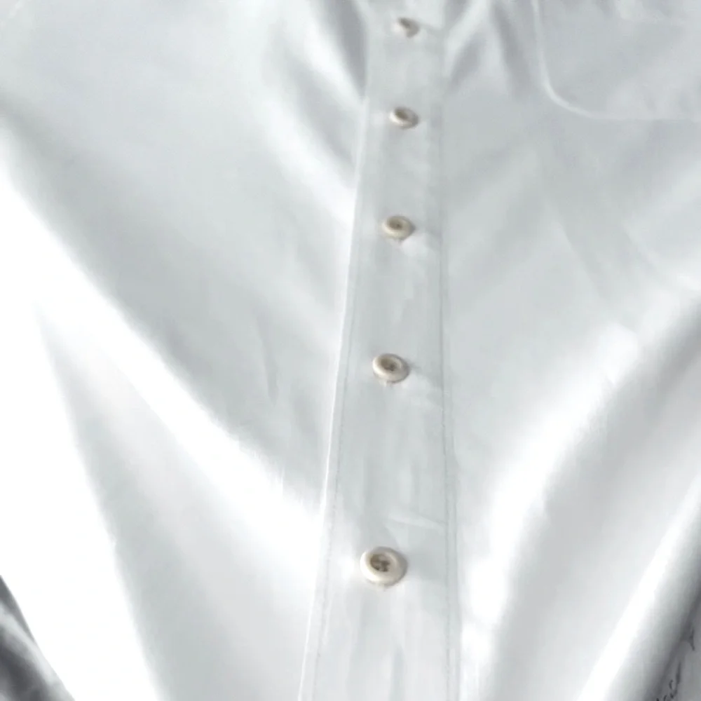Tommy Bahama Bright White Lux Cotton Embossed Khaki Marlin Relax Edition Shirt